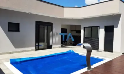 Casa térrea em Condomínio à venda, 206m² com 3 Suítes 4 vagas no Swiss Park, Campinas SP
