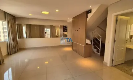 Cobertura Duplex à venda 136m² com 3 suítes 2 vagas, por 1.270.000 no Mansões Santo Antônio em Campinas.