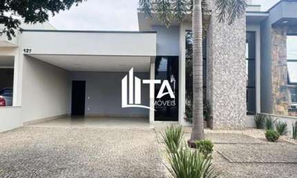 Casa em condominio fechado 190m² com 3 suítes e piscina, por 1.100.000 no bairro Cascata em Paulínia.
