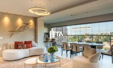 Apartamento para locação com 157m² 3 suítes 3 vagas Mobiliado no bairro Cambuí em Campinas.