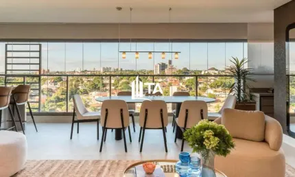 Apartamento para locação com 157m² 3 suítes 3 vagas Mobiliado no bairro Cambuí em Campinas.
