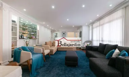 Apartamento com 4 dormitórios à venda, 263 m² - bairro jardim - santo andré/sp