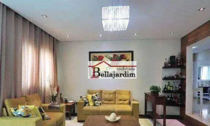 Sobrado com 3 dormitórios à venda, 438 m² - bairro jardim - santo andré/sp