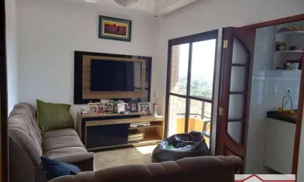 Apartamento com 3 dormitórios à venda, 84 m² - Vila Scarpelli - Santo André/SP