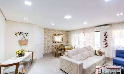 Apartamento com 3 dormitórios à venda, 122 m² - Bairro Jardim - Santo André/SP
