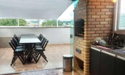 Cobertura com 2 dormitórios à venda, 116 m² - Vila Pires - Santo André/SP