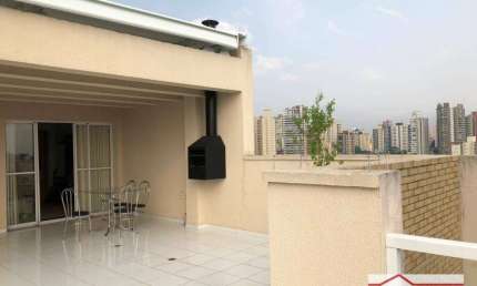 Cobertura com 3 dormitórios à venda, 156 m² - Bairro Campestre - Santo André/SP