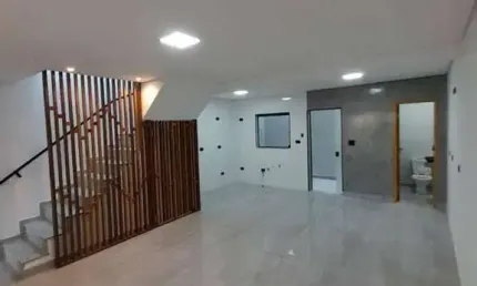 Sobrado com 3 dormitórios à venda, 100 m² - Jardim das Maravilhas - Santo André/SP