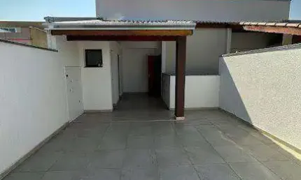 Cobertura com 2 dormitórios à venda, 86 m² - bairro jardim alvorada - santo andré/sp