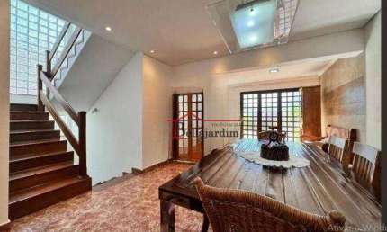 Sobrado com 4 dormitórios, 260 m² - Bairro Campestre - Santo André/SP
