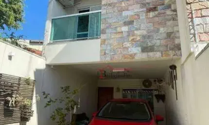 Sobrado com 3 dormitórios à venda, 101 m² - Vila Alzira - Santo André/SP