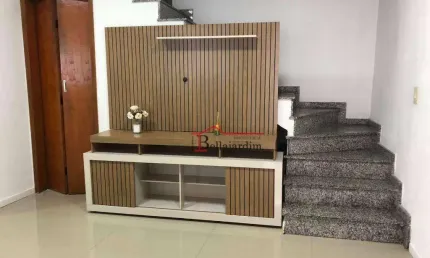 Sobrado com 2 dormitórios à venda, 63 m²  - Bairro Vila Valparaíso - Santo André/SP