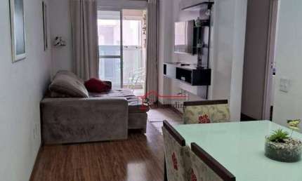 Apartamento com 3 dormitórios à venda, 84 m² - Vila Valparaíso - Santo André/SP
