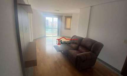 Apartamento com 3 dormitórios para alugar, 100 m² - bairro jardim - santo andré/sp