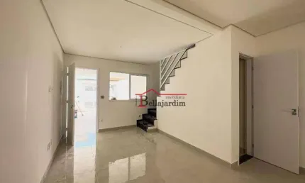 Sobrado com 3 dormitórios à venda, 122 m²- Bairro Vila Homero Thon - Santo André/SP