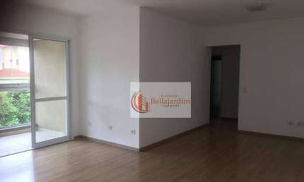 Apartamento com 3 quartos para alugar, 122 m² - Bairro Jardim - Santo André/SP