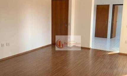 Apartamento com 3 dormitórios para alugar, 80 m² - Vila Valparaíso - Santo André/SP