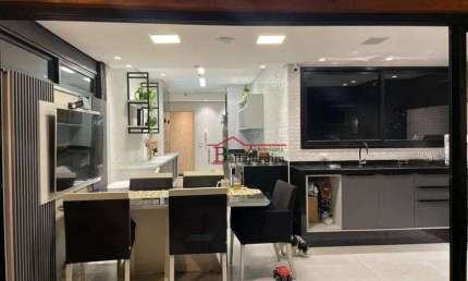 Cobertura com 3 dormitórios à venda, 120 m² - Vila Scarpelli - Santo André/SP