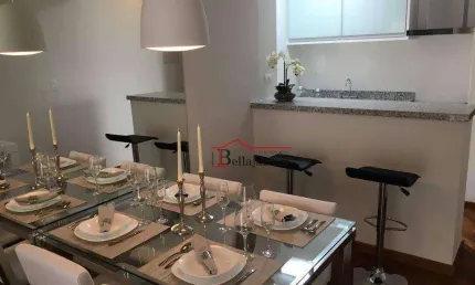 Apartamento com 2 dormitórios à venda, 62 m² - bairro campestre - santo andré/sp