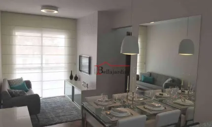 Apartamento com 2 dormitórios à venda, 62 m² - bairro campestre - santo andré/sp