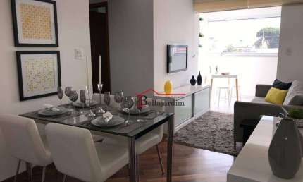 Apartamento com 2 dormitórios à venda, 60 m² - Bairro Campestre - Santo André/SP