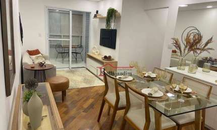 Apartamento com 3 dormitórios à venda, 84 m²- Bairro Barcelona - São Caetano do Sul/SP