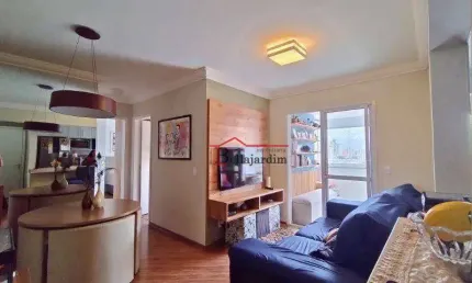 Apartamento com 2 dormitórios à venda, 60 m² - Bairro Vila Valparaíso - Santo André/SP