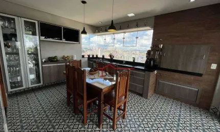 Cobertura com 4 dormitórios à venda, 192 m² - Bairro Vila Valparaíso - Santo André/SP