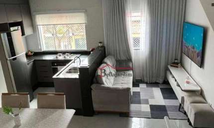 Sobrado com 2 dormitórios à venda, 111 m² - Vila Curuçá - Santo André/SP