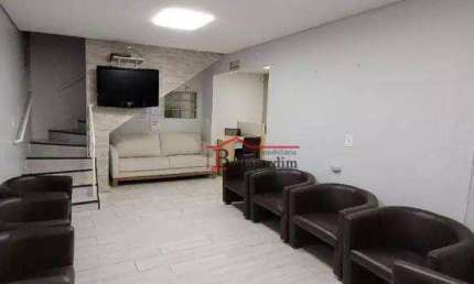Sobrado com 4 dormitórios para alugar, 112 ² - Bairro Vila Scarpelli - Santo André/SP
