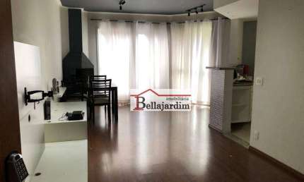 Apartamento Duplex com 1 dormitório para alugar, 90 m² - Bairro Jardim - Santo André/SP