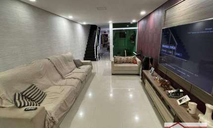 Sobrado com 3 dormitórios à venda, 203 m² - Vila Assunção - Santo André/SP