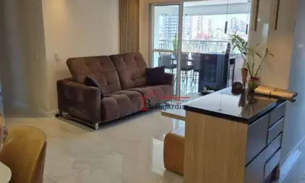 Apartamento com 3 dormitórios à venda, 113 m²- Centro - Santo André/SP