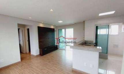 Apartamento com 2 dormitórios para alugar, 73 m² - Bairro Jardim - Santo André/SP