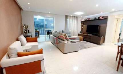 Apartamento com 3 dormitórios à venda, 115m² - Bairro Vila Valparaíso - Santo André/SP