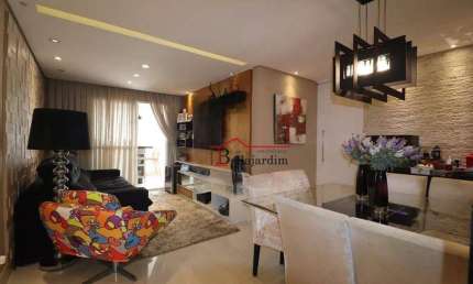 Apartamento com 3 dormitórios à venda, 93m² - Bairro Vila Valparaíso - Santo André/SP