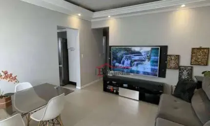 Apartamento com 2 dormitórios à venda, 68 m² - Vila Valparaíso - Santo André/SP