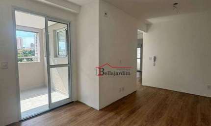 Apartamento com 2 dormitórios para alugar, 60 m² - Bairro Jardim Bela Vista - Santo André/SP