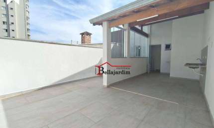 Cobertura com 2 dormitórios para alugar, 45 m² - Vila Valparaíso - Santo André/SP