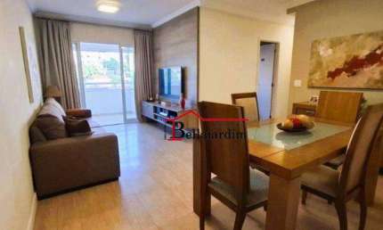 Apartamento com 3 dormitórios à venda, 88 m² - Bairro Vila Bastos - Santo André/SP