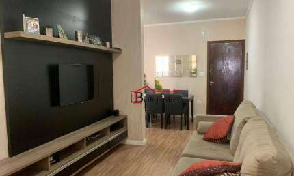 Apartamento com 2 dormitórios para alugar, 69 m² - Vila Marina - Santo André/SP