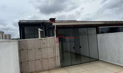 Cobertura com 2 dormitórios à venda, 100m² - Bairro Campestre - Santo André/SP