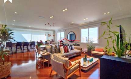 Apartamento Padrão Mantovani com 4 suítes à venda, 260 m² - Bairro Jardim - Santo André/SP