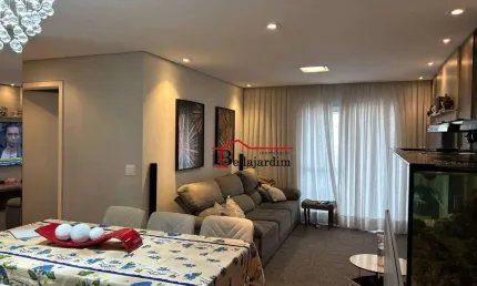 Apartamento com 3 dormitórios à venda, 85m² - vila valparaíso - santo andré/sp