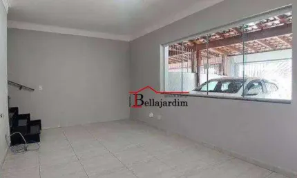 Sobrado com 2 quartos para alugar, 130 m² - Vila Homero Thon - Santo André/SP