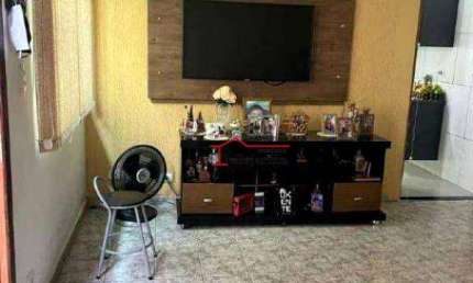 Casa com 2 dormitórios para alugar, 110 m² - Parque Bandeirante - Santo André/SP