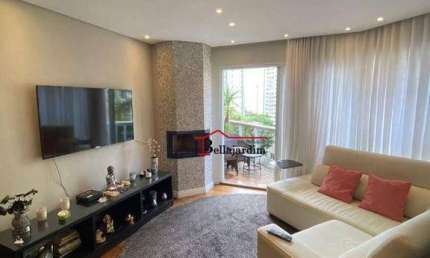 Apartamento Duplex com 1 suíte para alugar, 90 m² - Bairro Jardim - Santo André/SP