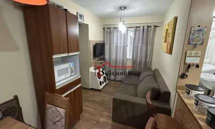 Apartamento com 2 dormitórios para alugar, 42 m² - Vila Valparaíso - Santo André/SP