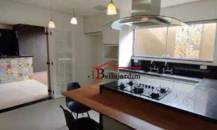 Sobrado com 5 dormitórios à venda, 210 m² - vila assunção - santo andré/sp
