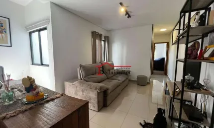 Cobertura com 2 dormitórios à venda, 100 m² - bairro jardim - santo andré/sp